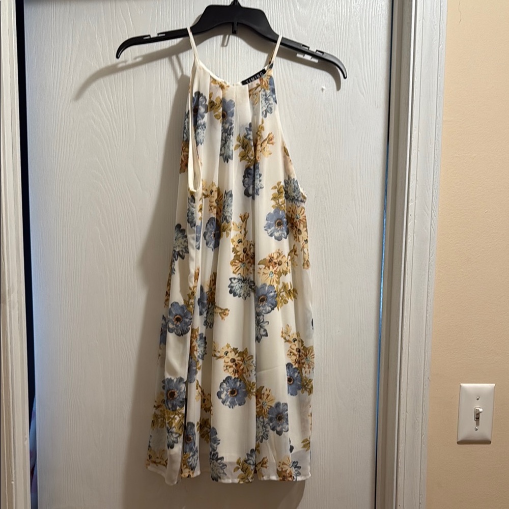 Floral Halter Dress